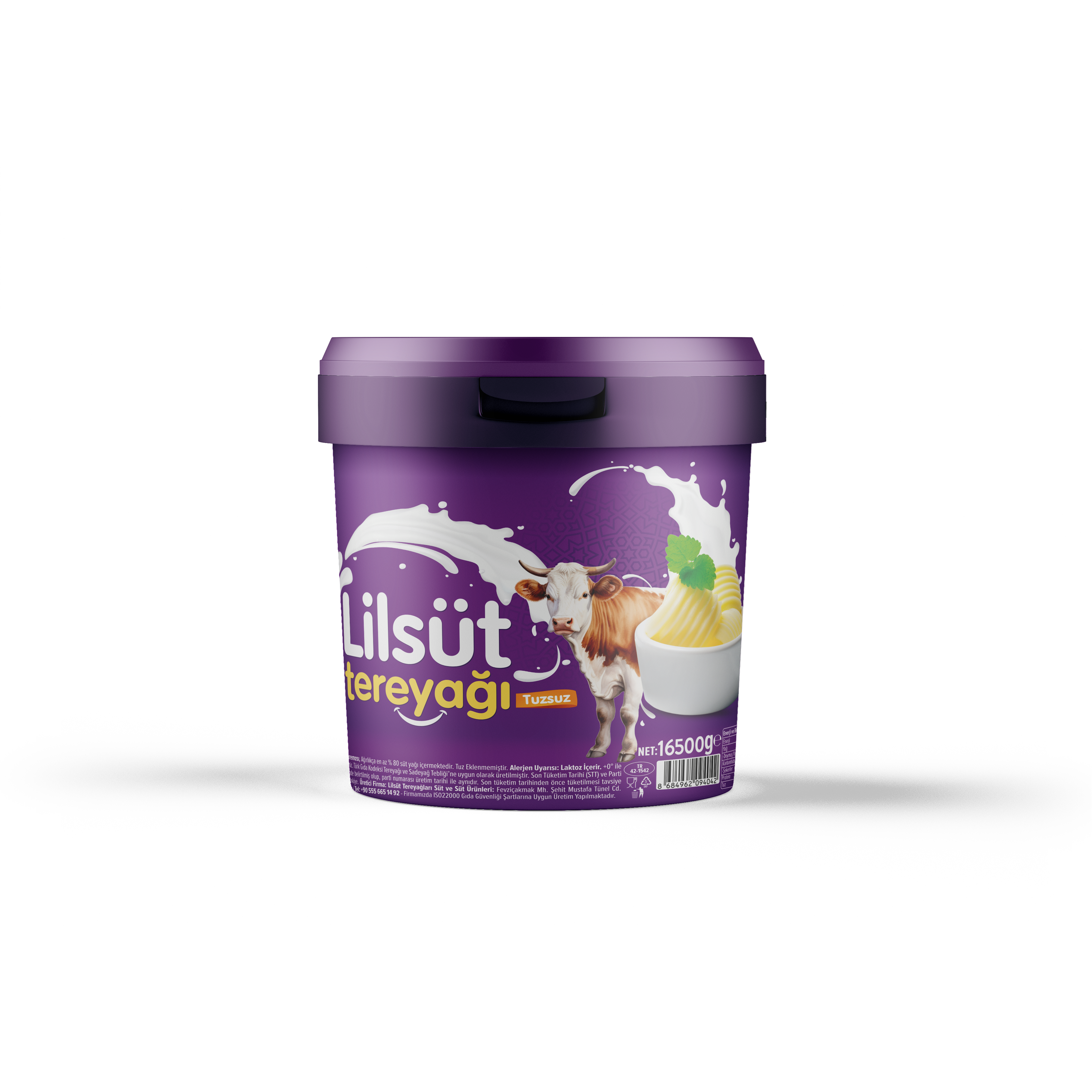 Tuzsuz Tereyağı 16500g (%80)